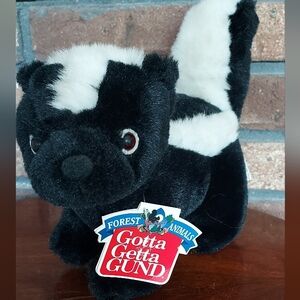 Vintage Gund Skunk 1249 Plush Stuffed Forest Animal Potpouri 1993 Tags